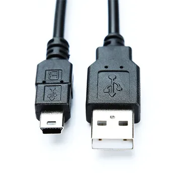 1,8 м USB 2.0 черный кабель зарядного устройства для беспроводного игрового контроллера PS3 1