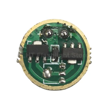 15 мм 3,7 В 1-режимная плата драйвера фонаря 7135 DIY светодиодная схема