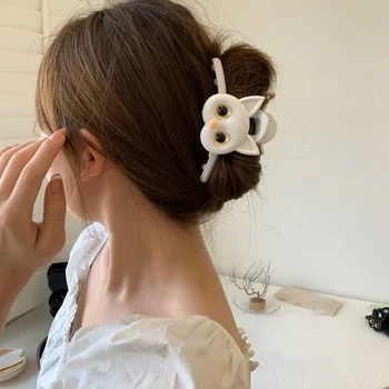 2023 Популярные ловушки для волос Корейский кавайный зажим для когтей Симпатичная мода по зажимам Аксессуары для женщин Популярные модные захваты волос