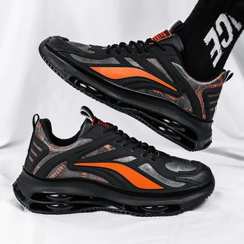 2023 Уличная обувь для мужчин на шнуровке Мужская вулканизированная обувь Зимние мужские кроссовки Платформа Смешанные цвета Мужская повседневная обувь Zapatos