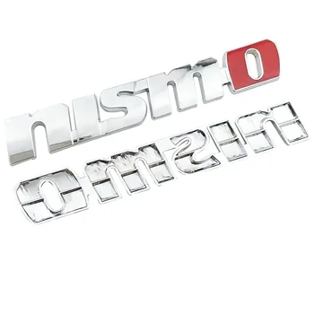 3D металлическая наклейка nismo для Nissan Metal Pure Drive Nismo Эмблема Наклейка Стайлинг автомобиля для Nissan Qashqai X-trail Juke Sunny 3