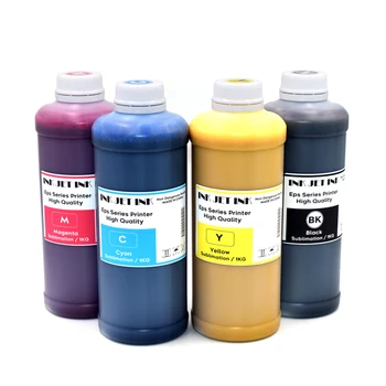 4 цвета * 1000 мл / шт Сублимационные чернила для принтера Epson 1