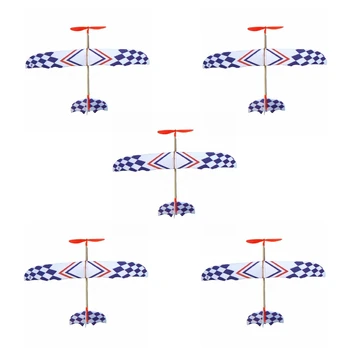 5X Эластичная Резиновая Лента Питание DIY Поролоновый Самолет Модель Набор Самолет Развивающая Игрушка