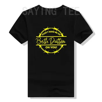 Beth Dutton Женские рубашки - Забавные повседневные письма Винтажные графические футболки Буквы с принтом Графические наряды Trip Tavel Одежда для любовников