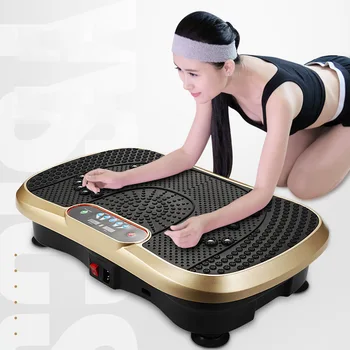  Body Slimmer Machine Ультратонкий электрический массажер Crazy Fit Вибрационная пластина Фитнес-машина