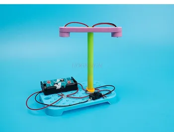 DIY самодельный двусторонний уличный фонарь ученики начальной школы наука и техника малое производство научный эксперимент ручной работы 0