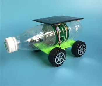 DIY солнечная игрушечная машинка, водовоз, малая техника, небольшое изобретение, детская модель ручной работы по защите окружающей среды
