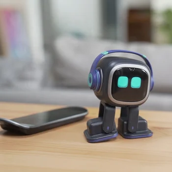 emo Робот Интеллектуальный эмоциональный интерактивный голос ai Настольные игрушки дети сопровождают домашнее животное векторный робот 2