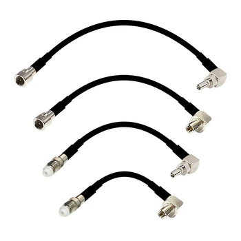 FME Male Female Plug Jack To CRC9 TS9 Прямоугольный кабель с косичкой RG174 10 см / 20 см / 30 см / 50 см / 100 см для USB-модема 3G 4G ZTE НОВИНКА