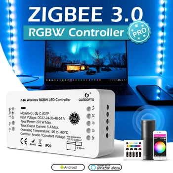 Gledopto RF Digital RGB IC Strip Controller Адресуемый гибкий световой эффект динамического освещения для WS2811 WS2812 LED 4