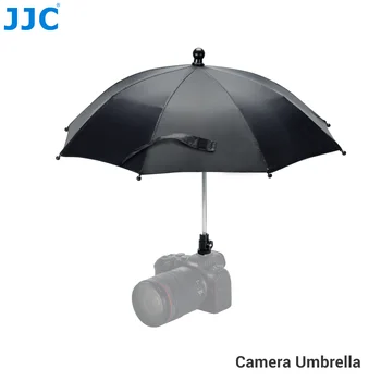 JJC Большая камера Зонтик / Солнцезащитный козырек Регулируемый 360 ° Вращение Шаровая голова Зонтик Камера Дождевик Защита Аксессуар для фотографии 0