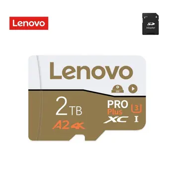 Lenovo Карта памяти Micro TF высокой емкости 2 ТБ / 1 ТБ 512 ГБ 256 ГБ Class10 Flash SD Карта памяти 128 ГБ Cartao de Memoria для камеры телефона