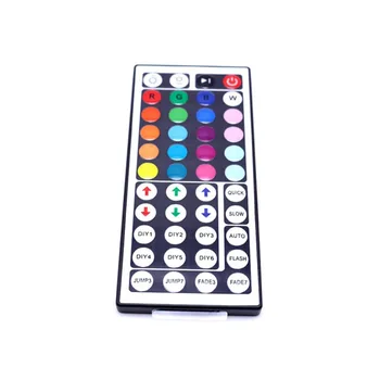 RGB светодиодный контроллер с 44-клавишным ИК-пультом дистанционного светодиодного контроллера для 3528 5050 RGB светодиодная лента освещения DC12V 1