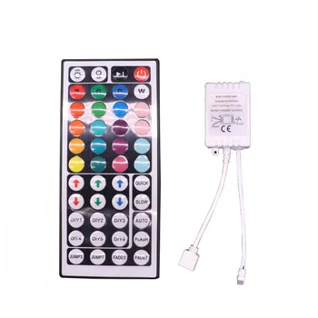 RGB светодиодный контроллер с 44-клавишным ИК-пультом дистанционного светодиодного контроллера для 3528 5050 RGB светодиодная лента освещения DC12V 2