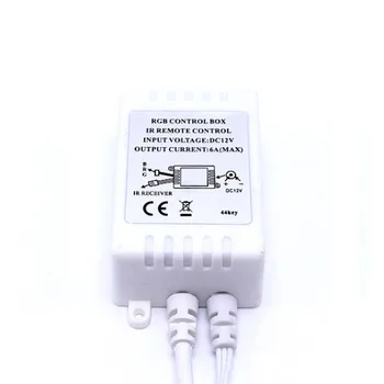 RGB светодиодный контроллер с 44-клавишным ИК-пультом дистанционного светодиодного контроллера для 3528 5050 RGB светодиодная лента освещения DC12V 4