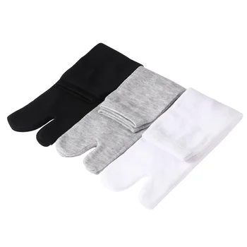 ROSENICE 3 пары эластичных хлопчатобумажных носков (белый+серый+черный)