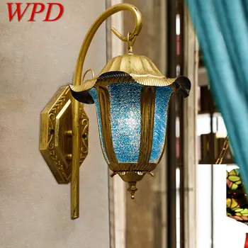 WPD Юго-Восточная Богемия Региональный Стиль Внутренний Настенный Светильник Светодиодный Креативный Стеклянный Прикроватный Бра Светильник Для Домашней Спальни
