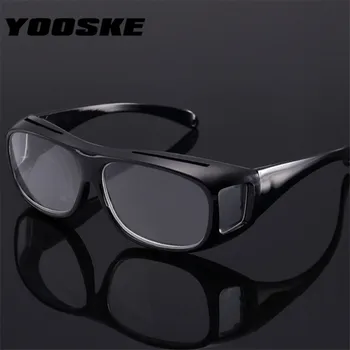 YOOSKE Fashion Big Vision в 1,6/1,8 раза Очки для чтения увеличивают зрение Очки с пресбиопией +250.+300