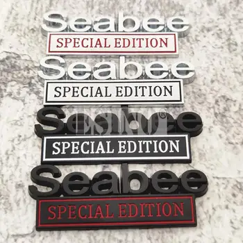  Авто Стайлинг 3D Seabee Special Edition Металл Хром Цинковый сплав Клейкая эмблема Декоративная наклейка Значок Наклейка Авто Аксессуар 0