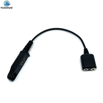 Адаптер аудиокабеля для Baofeng UV-9R Plus UV-XR A58 GT-3WP BF-9700 Изменить порт интерфейса K 2Pin UV-5R Bluetooth Кабель гарнитуры
