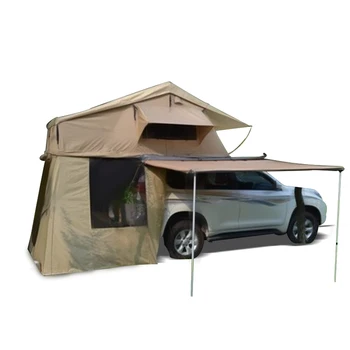 Боковой тент 4WD Кемпинг Чехол Тень Верхняя стойка Палатка на крыше