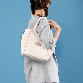 Водонепроницаемые холщовые сумки через плечо для женщин Дизайнер Мода Мессенджер Женские сумки Подмышки Покупки Женская сумка через плечо