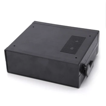 Водонепроницаемый пластиковый электронный корпус Project Box черный 200x175x70 мм 4