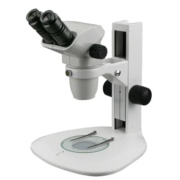 Зум--AmScope поставляет идеальный 6,7-45-кратный бинокулярный конфокальный стереозум-микроскоп и трековую стойку Артикул: ZMDG-1BRA