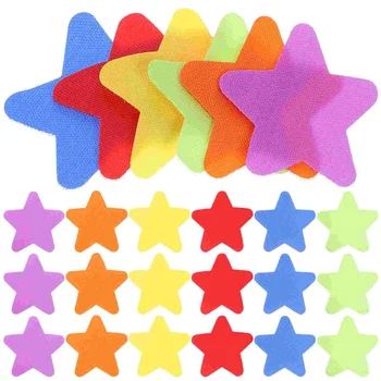 коврик коврик коврик 30шт звезды форма ковра точечные маркеры учителя класс пол цвет маркер звездный ковер