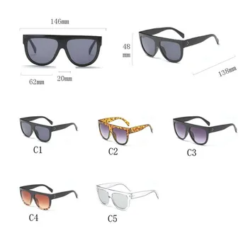 Модные сексуальные ретро полукруглые солнцезащитные очки женские черные белые большие оправы 2020 Cateye Винтажные градиентные солнцезащитные очки UV400 1