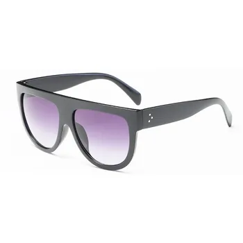 Модные сексуальные ретро полукруглые солнцезащитные очки женские черные белые большие оправы 2020 Cateye Винтажные градиентные солнцезащитные очки UV400 2