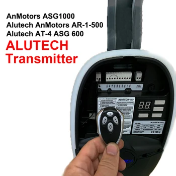 Новейший Alutech AT-4 AR-1-500 ASG 600 AN-Motors ASG1000 433,92 МГц 4-канальный дубликат двери гаражных ворот с дистанционным управлением дубликатор брелока 0