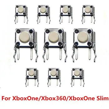 Оригинальная новая кнопка переключения для Xbox One Xbox 360 Xbox One Slim RB LR Micro Button Замена