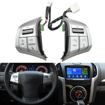  Переключатель кнопки на руле автомобиля Переключатель круиз-контроля Кнопка аудио для Isuzu D-Max MUX для Chevrolet Trailblazer
