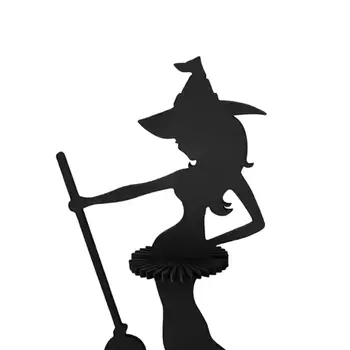  Подставка для салфеток Ведьма Фигурка Держатель для салфеток Украшение стола на Хэллоуин 5