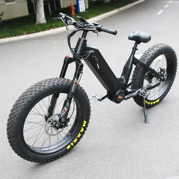 Предзаказ новейшего электрического горного велосипеда 48 В 1000 Вт Mid Drive Ebike Chopper EMTB Fat Bike с аккумулятором емкостью 30 Ач 5