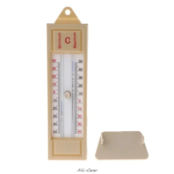  Профессиональный термометр для теплиц Max-Min Пресс Традиционный монитор температуры от -40 до 50 °C
