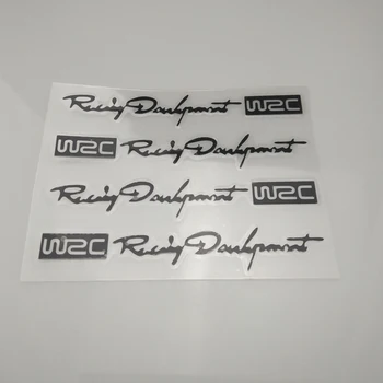 Светоотражающие наклейки с логотипом дверной ручки WRC для BMW 1 2 3 4 5 6 7 серии X1 X3 X4 X5 X6 325 328 F30 F35 F10 F18 GT