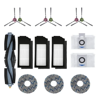  Сменные мешки для фильтрующей щетки для робота-пылесоса Ecovacs DEEBOT X1 OMNI X1 TURBO X1 PLUS