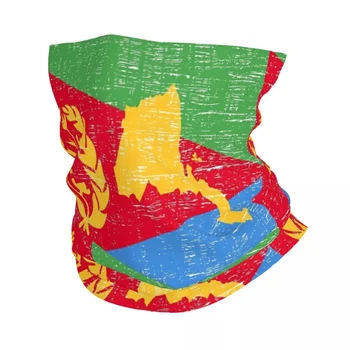 Флаг Эритреи Гордая эритрейская бандана Шейные гетры Печатный волшебный шарф Многоразовая повязка на голову Верховая езда Унисекс Взрослый Всесезонный