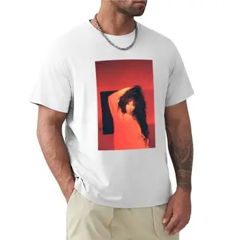 хлопок мужская футболка SZA футболка тяжелый вес футболки летние топы эстетичная одежда черные футболки для мужчин футболка для мальчиков