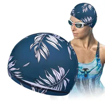 Шапка для плавания для взрослых, быстросохнущая шапка для плавания для взрослых, аксессуар для отпуска, шапка для плавания для мужчин, женщин, девочек для пляжа, бассейна